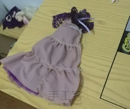 欧式洋裙 紫罗兰 第17步
