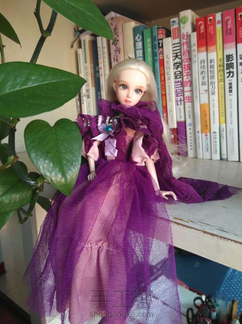 欧式洋裙 紫罗兰 第30步