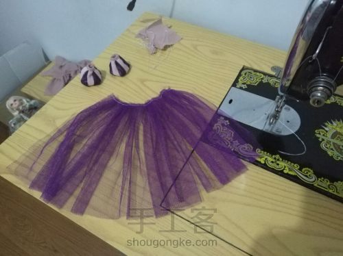 欧式洋裙 紫罗兰 第9步