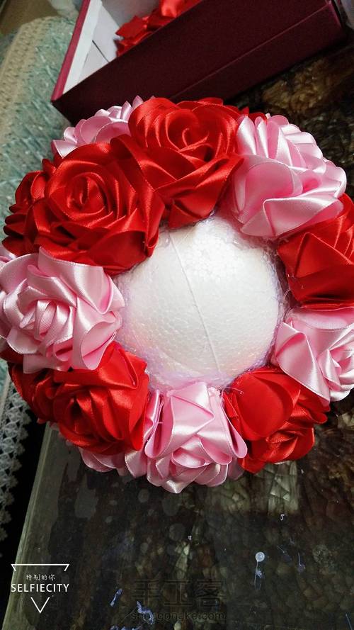 (如夏)手捧花 第6步