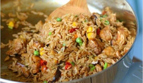 香菇油饭（转） 第5步