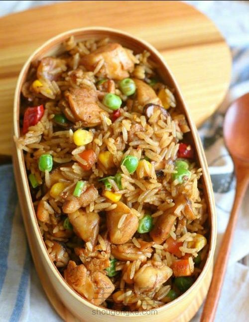 香菇油饭（转） 第6步