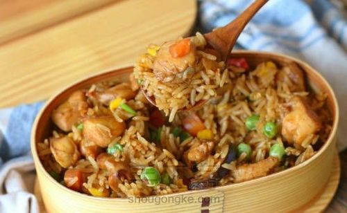 香菇油饭（转） 第8步