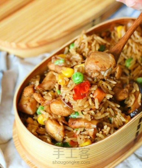 香菇油饭（转） 第9步