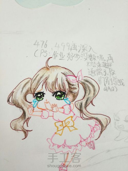 来画个萌萌哒小人 第7步