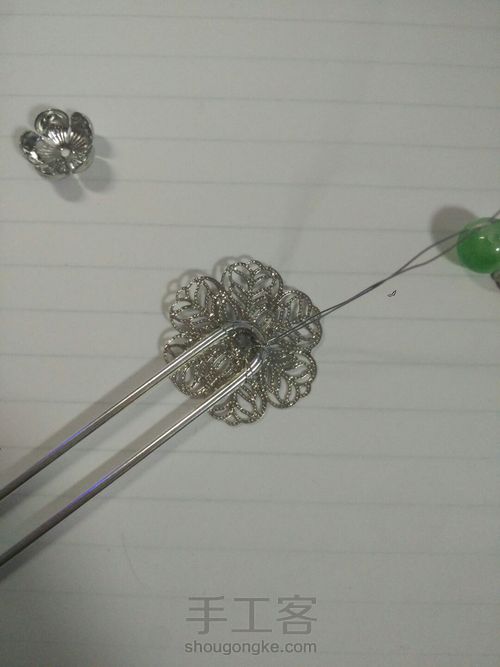流萤——捷克琉璃发簪教程 第2步