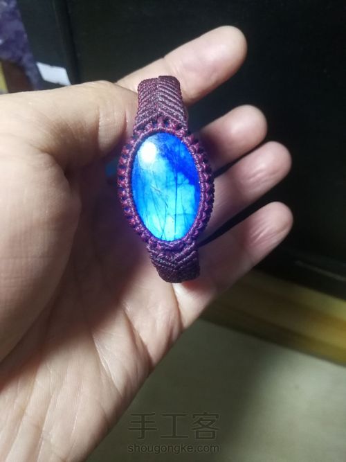 拉长石手镯 第11步