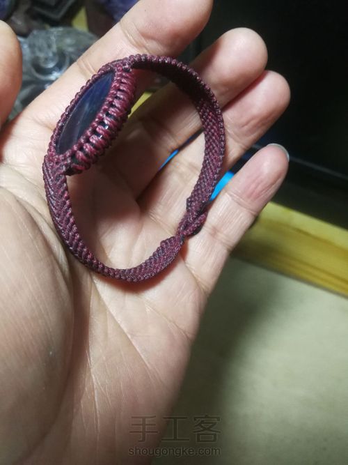 拉长石手镯 第12步