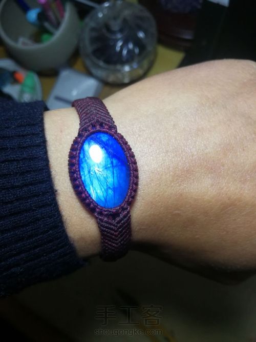 拉长石手镯 第8步