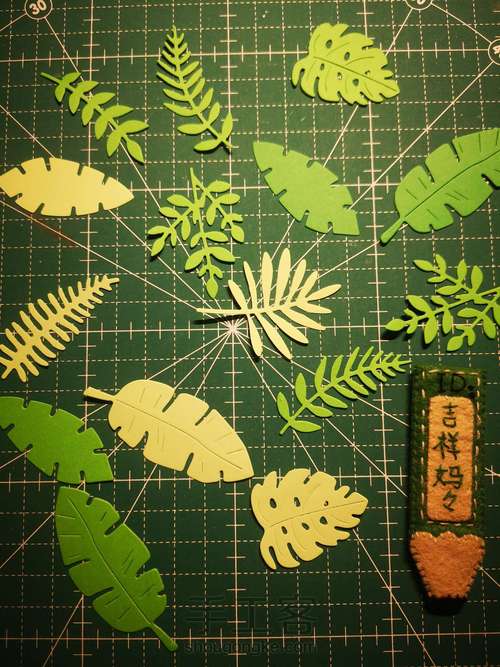 给春天添一抹绿 卡片 041 第4步