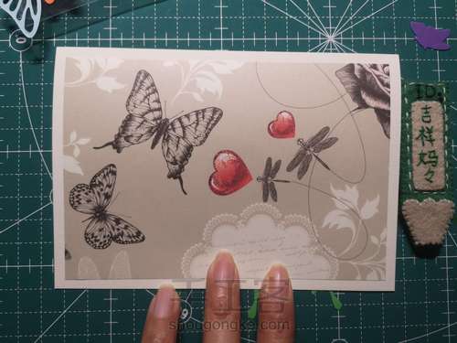 母亲节立体贺卡 055 第17步