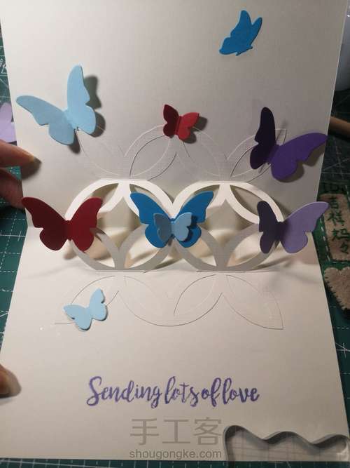 母亲节立体贺卡 055 第18步