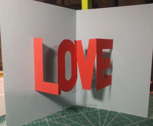 立体表白卡 057 第7步