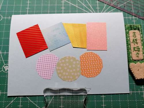 表白卡 母亲节贺卡 063 第6步