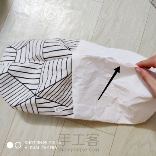 【Mio手作】礼物袋/化妆袋 第8步