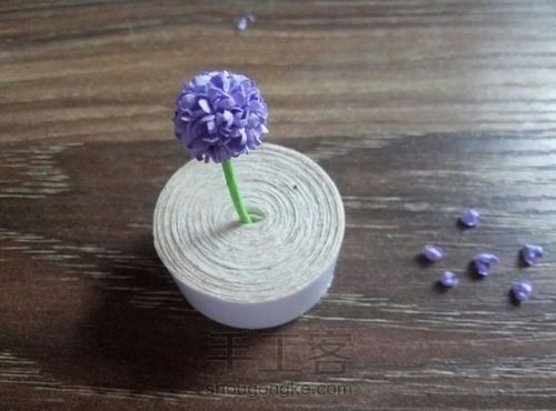 绣球花项链 第11步