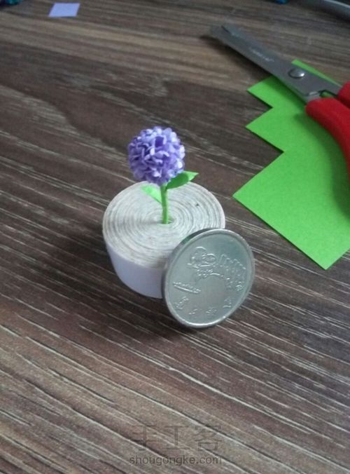 绣球花项链 第14步