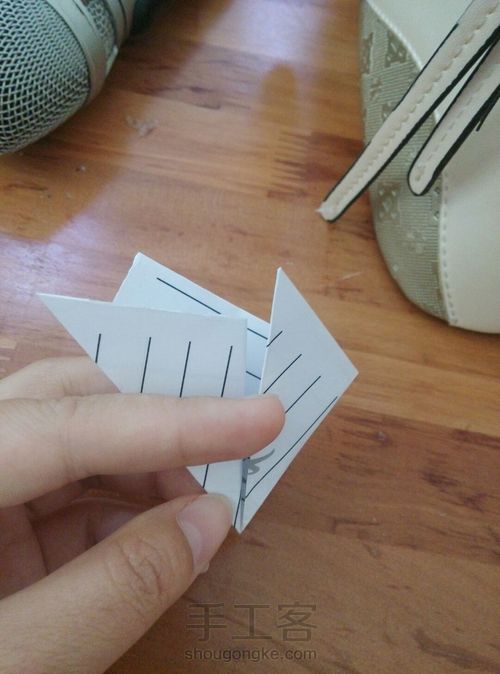 樱花剪纸 第6步