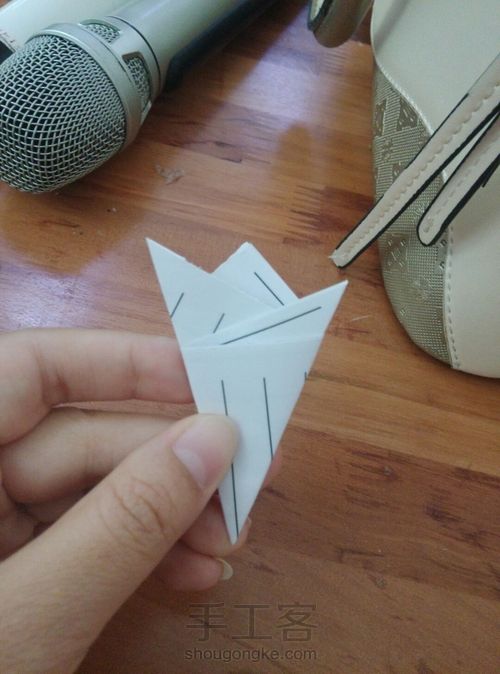 樱花剪纸 第7步