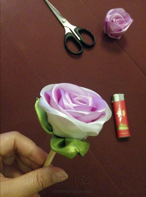 可以插花瓶的玫瑰花 第19步