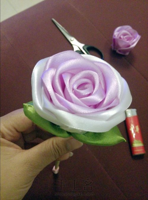 可以插花瓶的玫瑰花 第21步