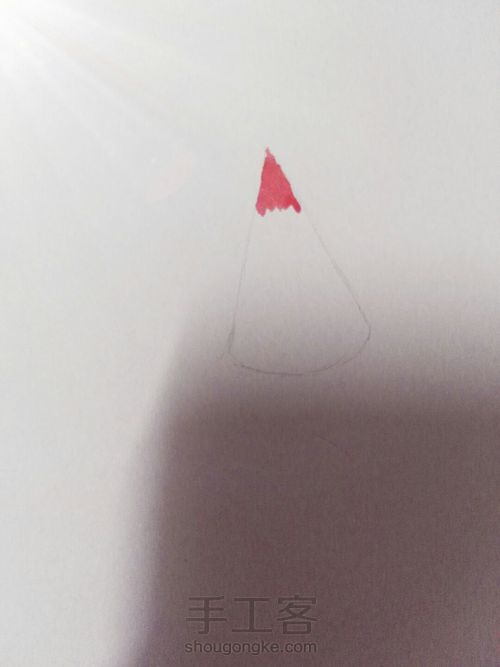 夏天到了，画只可爱的西瓜🍉吧 第3步