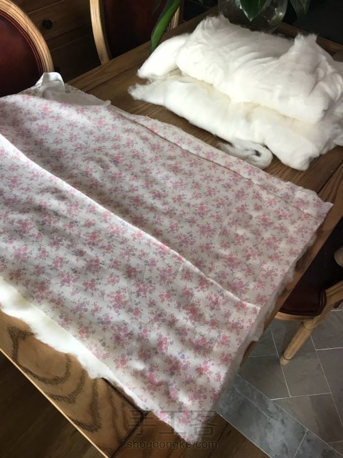 宠物夹棉棉袄 第1步