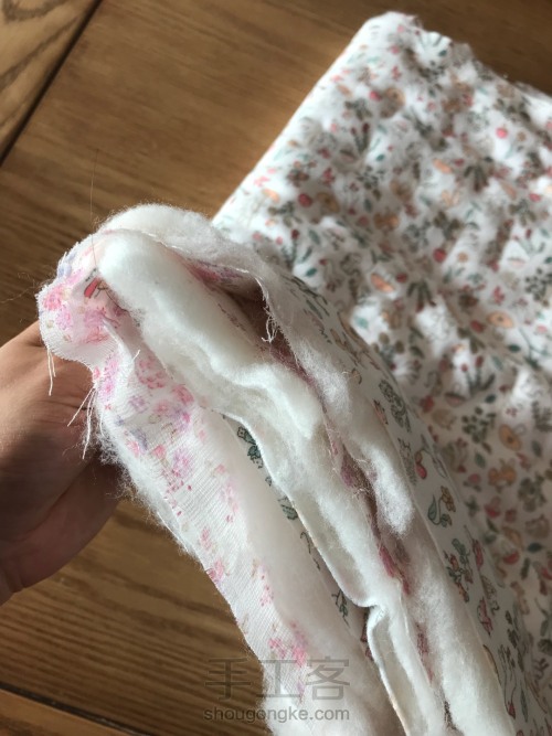 宠物夹棉棉袄 第3步