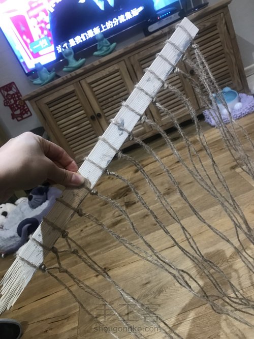 鹦鹉爬架 第3步