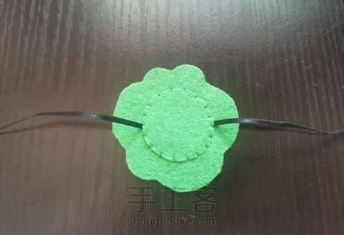 风靡一时的旅行青蛙钥匙圈挂件 第11步