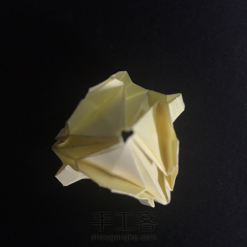 雨过天晴的折纸花球2 第27步
