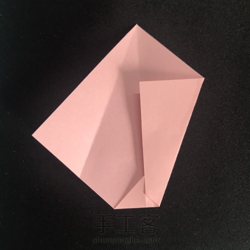 简单的折纸花球 第6步