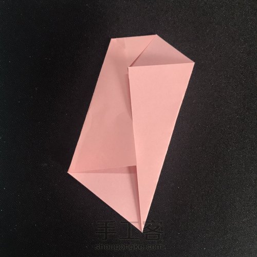 简单的折纸花球 第5步