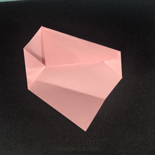 简单的折纸花球 第7步