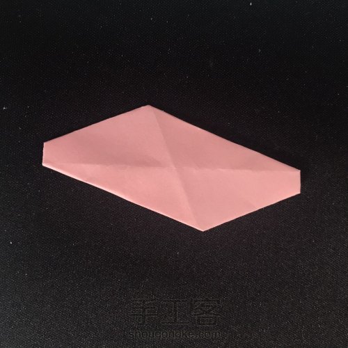 简单的折纸花球 第15步