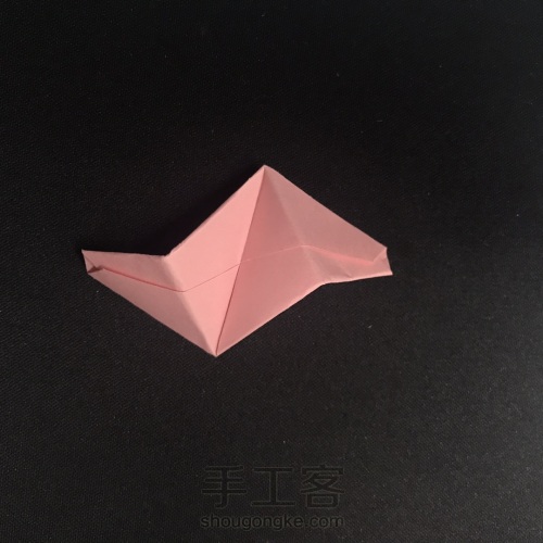 简单的折纸花球 第19步