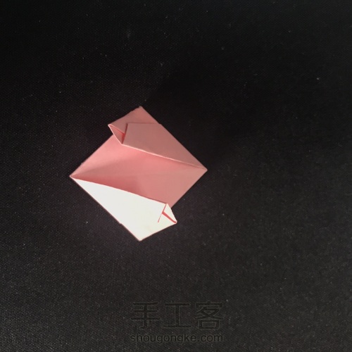 简单的折纸花球 第20步