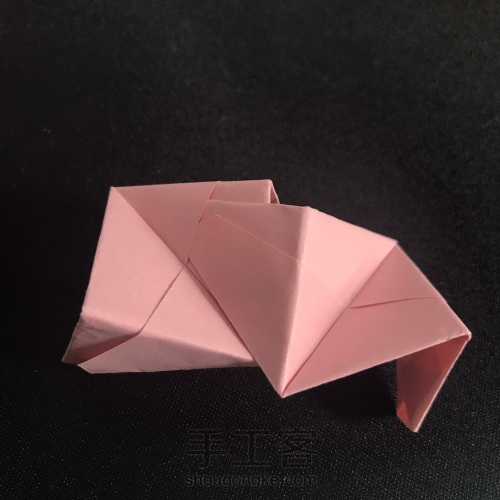 简单的折纸花球 第22步