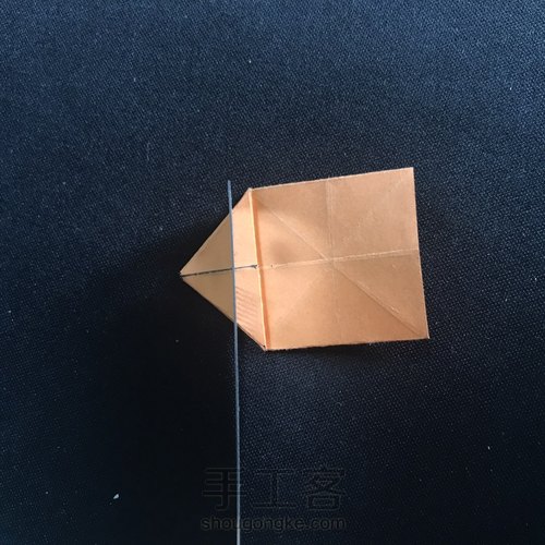 发光的折纸花球 第31步