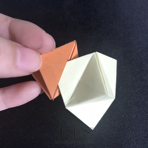 发光的折纸花球 第36步