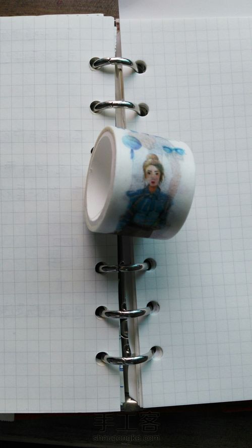 黑白风手帐 第2步