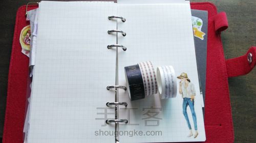 黑白风手帐 第4步