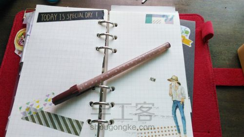 黑白风手帐 第8步