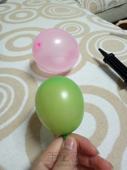 葫芦气球 第5步