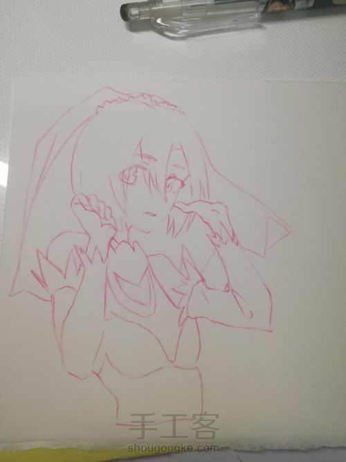 画个肯娘 第1步