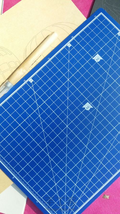 热气球纸雕 第3步