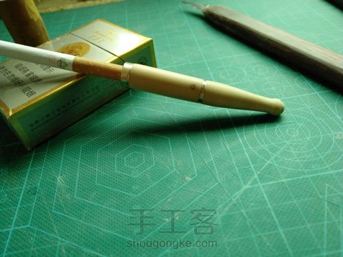 山茶木双过滤烟嘴 第9步