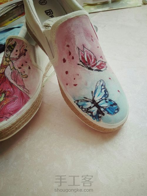 手绘鞋三号 第11步