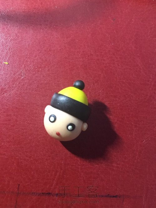 软陶小人挂件 第3步