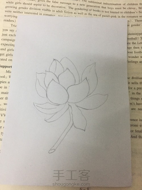 出水芙蓉 第1步